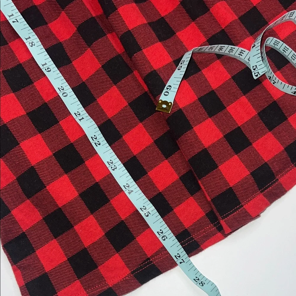Old Navy Red and Black Buffalo Plaid Dress